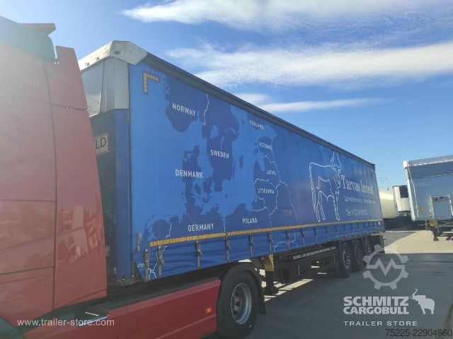 Auflieger mit Pritsche & Plane Schmitz Cargobull Curtainsider Standard