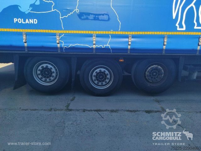 Auflieger mit Pritsche & Plane Schmitz Cargobull Curtainsider Standard