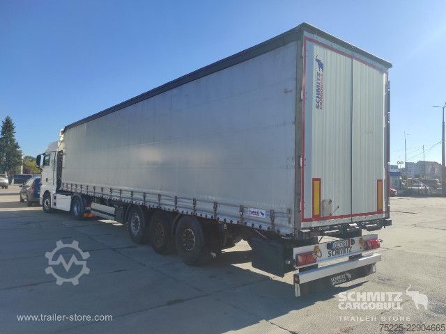 Auflieger mit Pritsche & Plane Schmitz Cargobull Curtainsider Standard