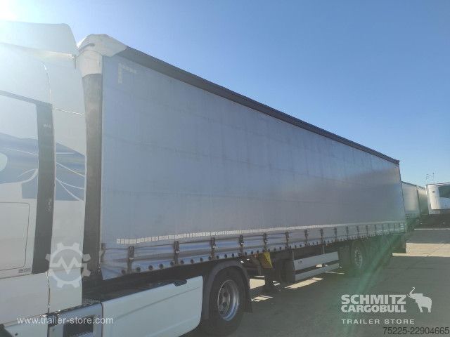 Auflieger mit Pritsche & Plane Schmitz Cargobull Curtainsider Standard