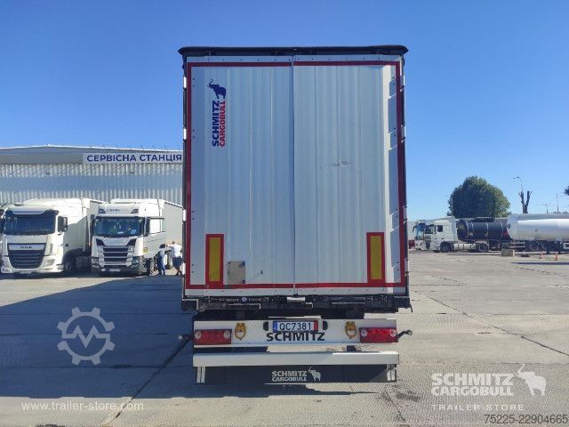 Auflieger mit Pritsche & Plane Schmitz Cargobull Curtainsider Standard