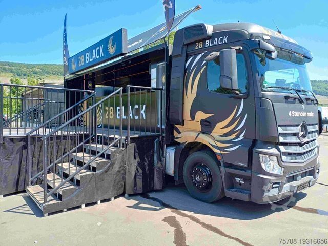 Beverage truck MERCEDES-BENZ Actros 2548 show-truck, Coctailbar incl. Bühne