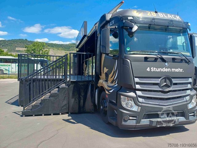 Beverage truck MERCEDES-BENZ Actros 2548 show-truck, Coctailbar incl. Bühne