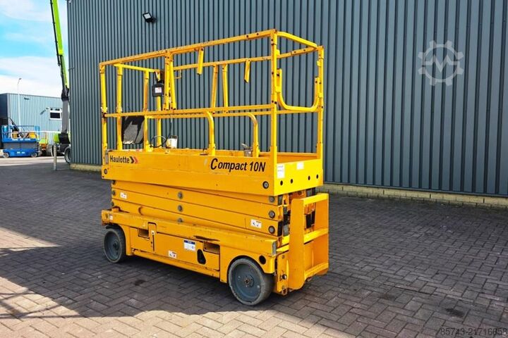 Scissor lift Haulotte Compact 10N Electric, 10m Working Height, 230kg Ca