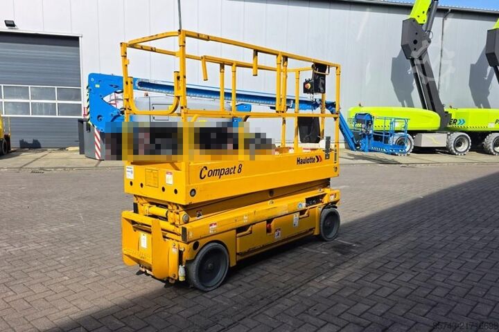 Scissor lift Haulotte Compact 8 Electric, 8.2m Working Height, 350kg Cap