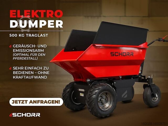 Minidumper SCHORR RR500DEHRAS Minidumper Elektro 1000W