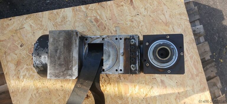 Spindle of the 5-axis head of machine H Hundegger