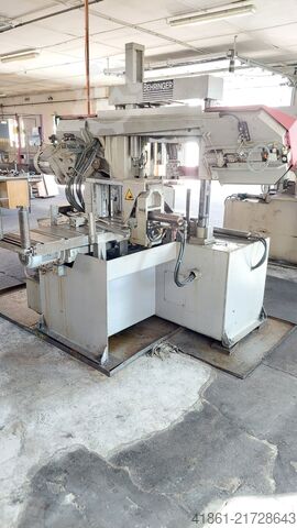 Two-column guided horizontal bandsaw automatic machine BEHRINGER HBP 263 A