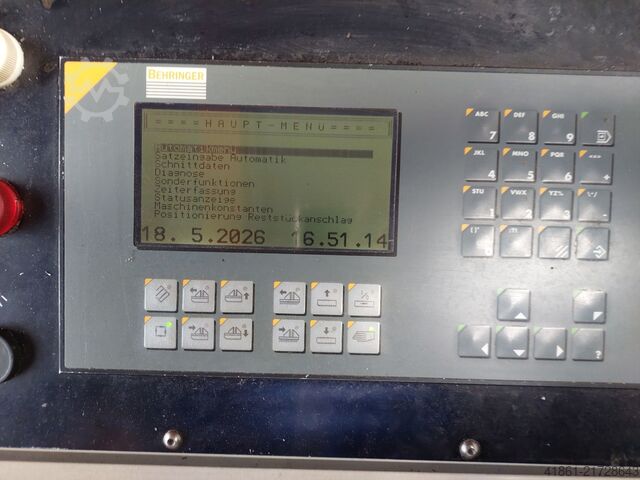 Two-column guided horizontal bandsaw automatic machine BEHRINGER HBP 263 A