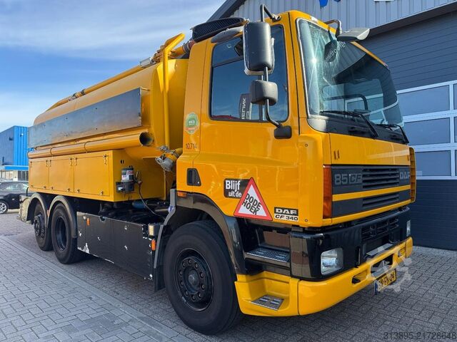 Vacuum truck DAF CF85-340 , Waterjet Kanal-, Sewer-, Riool- Rein...
