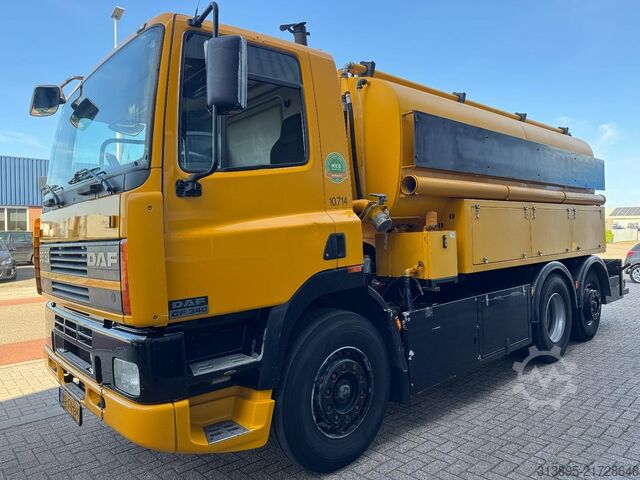 Vacuum truck DAF CF85-340 , Waterjet Kanal-, Sewer-, Riool- Rein...