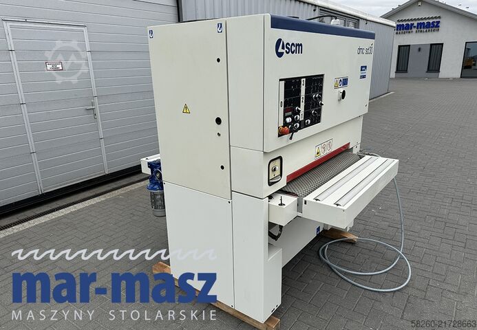 Wide belt sander with metal roller SCM DMC30 RCS 110  2 agregaty, stan idealny