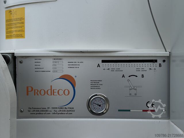 Hydraulic briquetting press for sawdust PRODECO E 60 S