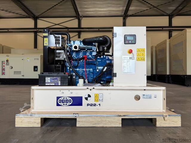 Generator set FG Wilson P22-1 - 22 kVA Open Genset - DPX-16002-O