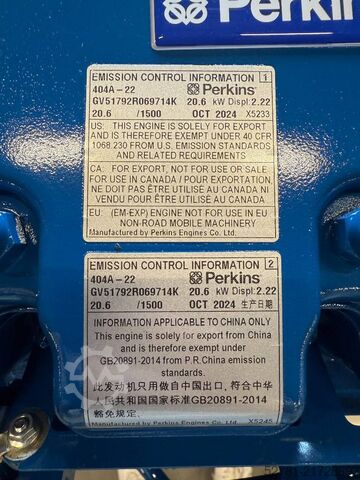 Generator set FG Wilson P22-1 - 22 kVA Open Genset - DPX-16002-O