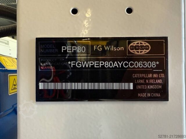 Generator set FG Wilson P22-1 - 22 kVA Open Genset - DPX-16002-O