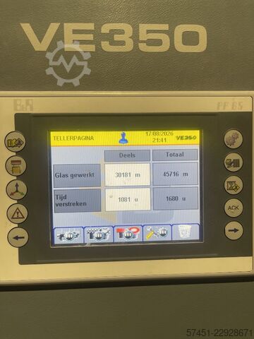Glass grinding machine BAVELLONI VE 350 8