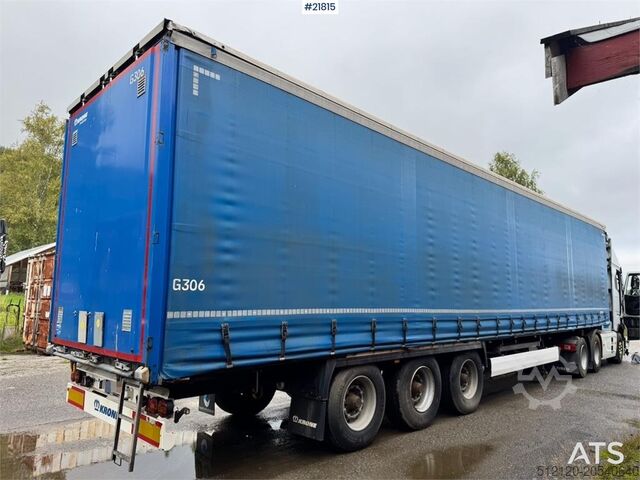 Schiebeplanen Krone Curtain-Side Trailer – EU Approved