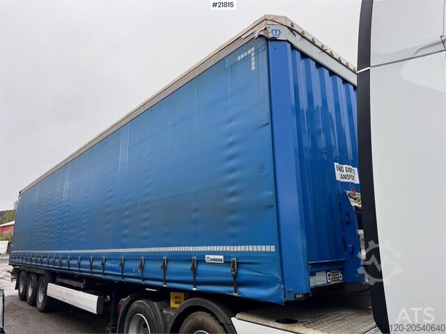Schiebeplanen Krone Curtain-Side Trailer – EU Approved