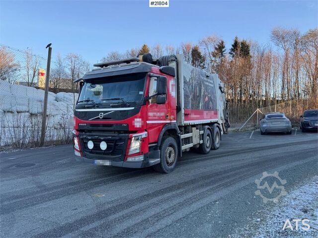 Abfallsammelfahrzeug Volvo FM460 6x2 compactor truck with Joab 1 chamber