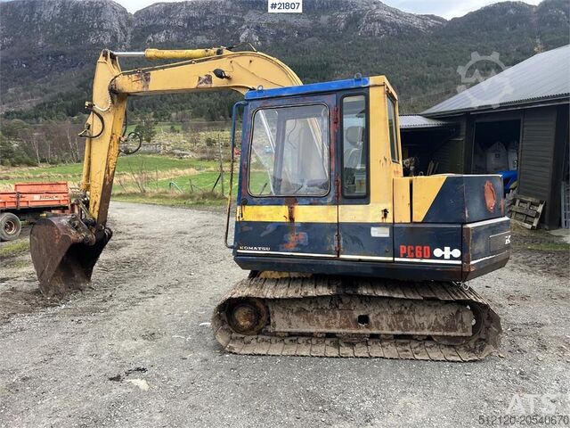 Raupenbagger Komatsu PC60-5