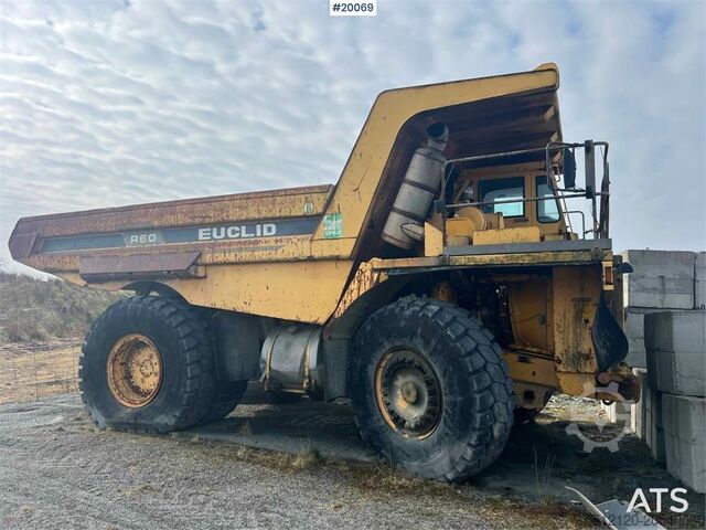 Muldenfahrzeug Euclid R60 Dump Truck Rep. object