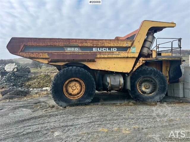 Muldenfahrzeug Euclid R60 Dump Truck Rep. object