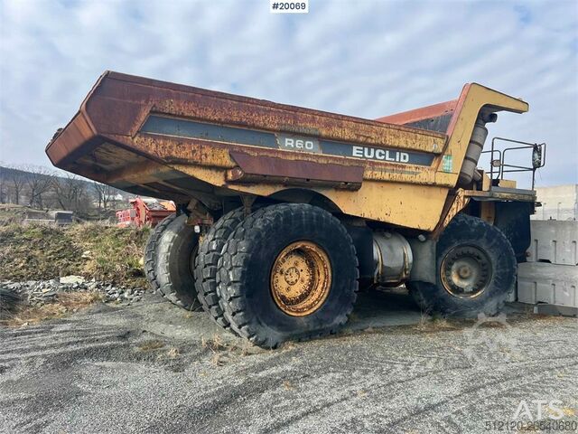Muldenfahrzeug Euclid R60 Dump Truck Rep. object