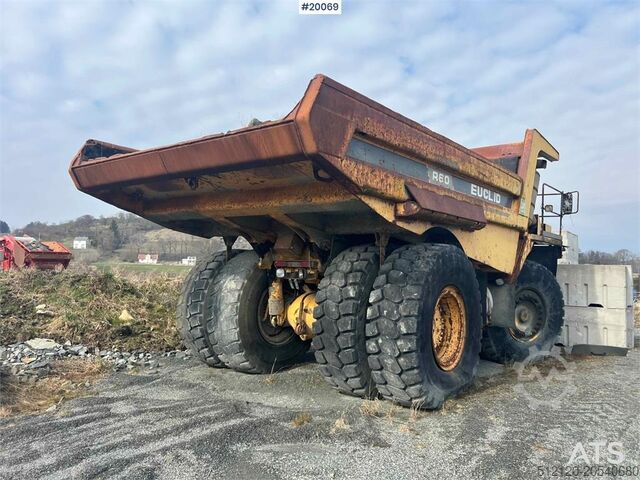 Muldenfahrzeug Euclid R60 Dump Truck Rep. object