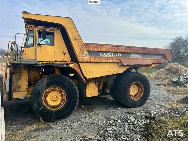 Muldenfahrzeug Euclid R60 Dump Truck Rep. object