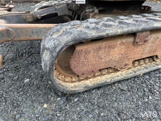 Minibagger Kubota U17-3a Mini Excavator with 4 Buckets, Ripper, and