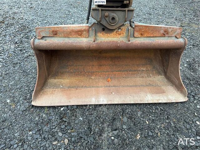 Minibagger Kubota U17-3a Mini Excavator with 4 Buckets, Ripper, and