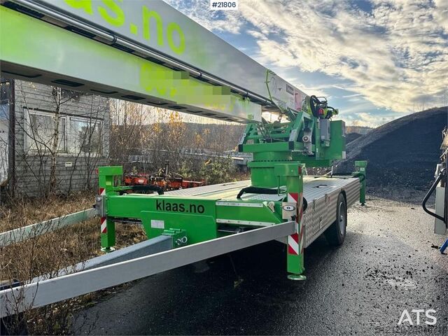 Turmdrehkran Klaas K21-30 Construction Crane – 340 hours!