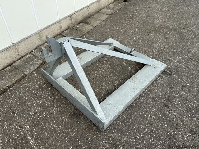 Galvanized machine carrier for forklift  