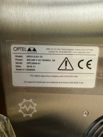 The Manuel Print Station Optel Vision MPS 1.0-D1-T2