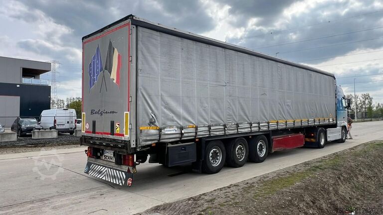 Curtain sided SCHMITZ SPR 27 (SAF AXLES / DISC BRAKES / FREINS DISQUE)