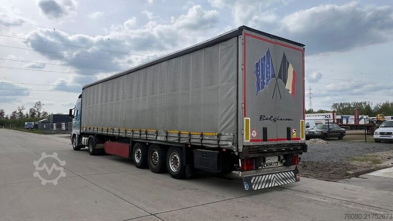 Curtain sided SCHMITZ SPR 27 (SAF AXLES / DISC BRAKES / FREINS DISQUE)