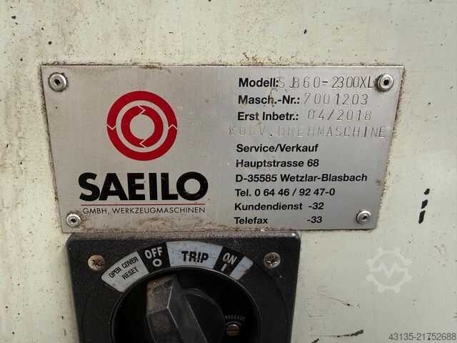 Center lathe Saeilo CONTUR SJ 860-2300 XL