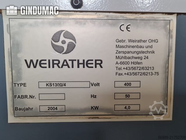 WEIRATHER  KS1300/4 WEIRATHER KS1300/4