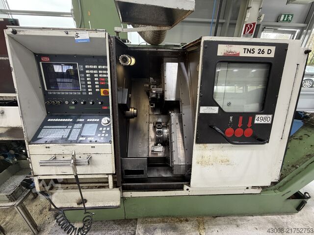 CNC turning and milling center Traub TNS26DG