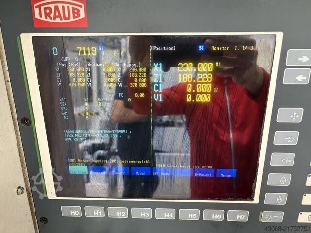 CNC turning and milling center Traub TNS26DG