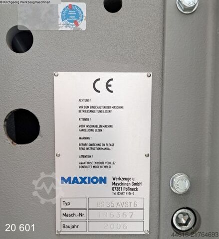 Pillar Drilling Machine MAXION BS 35 AVSTG