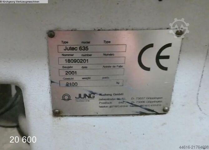 Surface Grinding Machine - Horizontal JUNG JUTEC 635