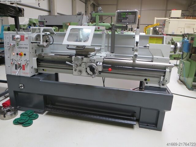 Leit- und Zugspindeldrehmaschine AYEL-TECH CD 6241 x 1500