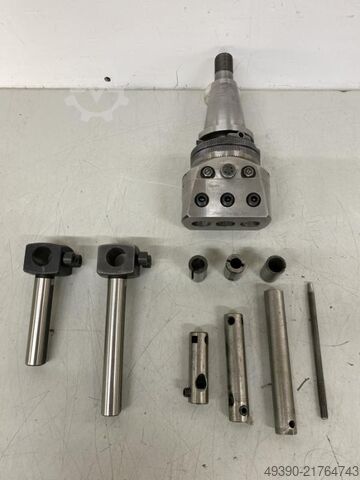 Universal facing and boring head, suitable for DECKEL with MK4 / SK 40 - S20x2, spindle tool, spindl WOHLHAUPTER UPA 3 / 40769