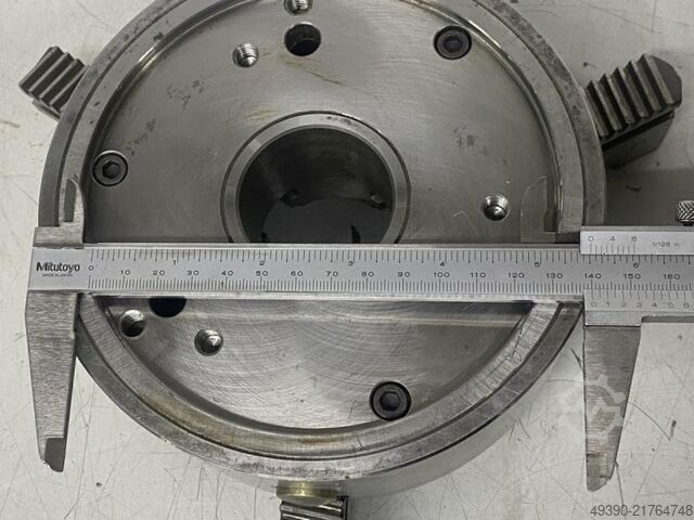 3-Backen Keilstangen-Drehfutter Ø 165 mm - Neuwertig, Kraftspannfutter SMW AUTOBLOK HGF 160-45-3 HI GRIP