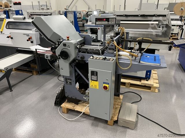 Falzmaschine STAHL T36/4 Pharmaceutical Folding Machine