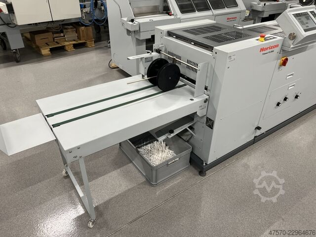 Broschürenfertigungslinie Horizon VAC-600Ha + VAC-600Hc + SPF-200a + FC-200a Booklet Making Line