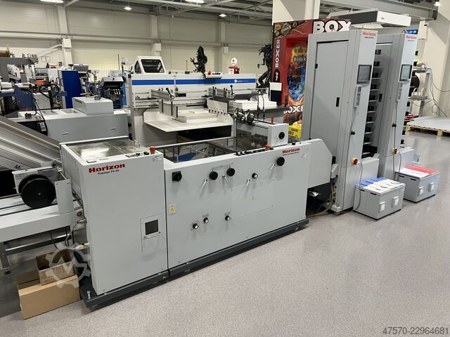 Booklet Maker Horizon VAC-100a + VAC-100c + SPF-20 + FC-20 Booklet Maker