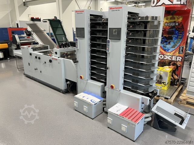 Booklet Maker Horizon VAC-100a + VAC-100c + SPF-20 + FC-20 Booklet Maker